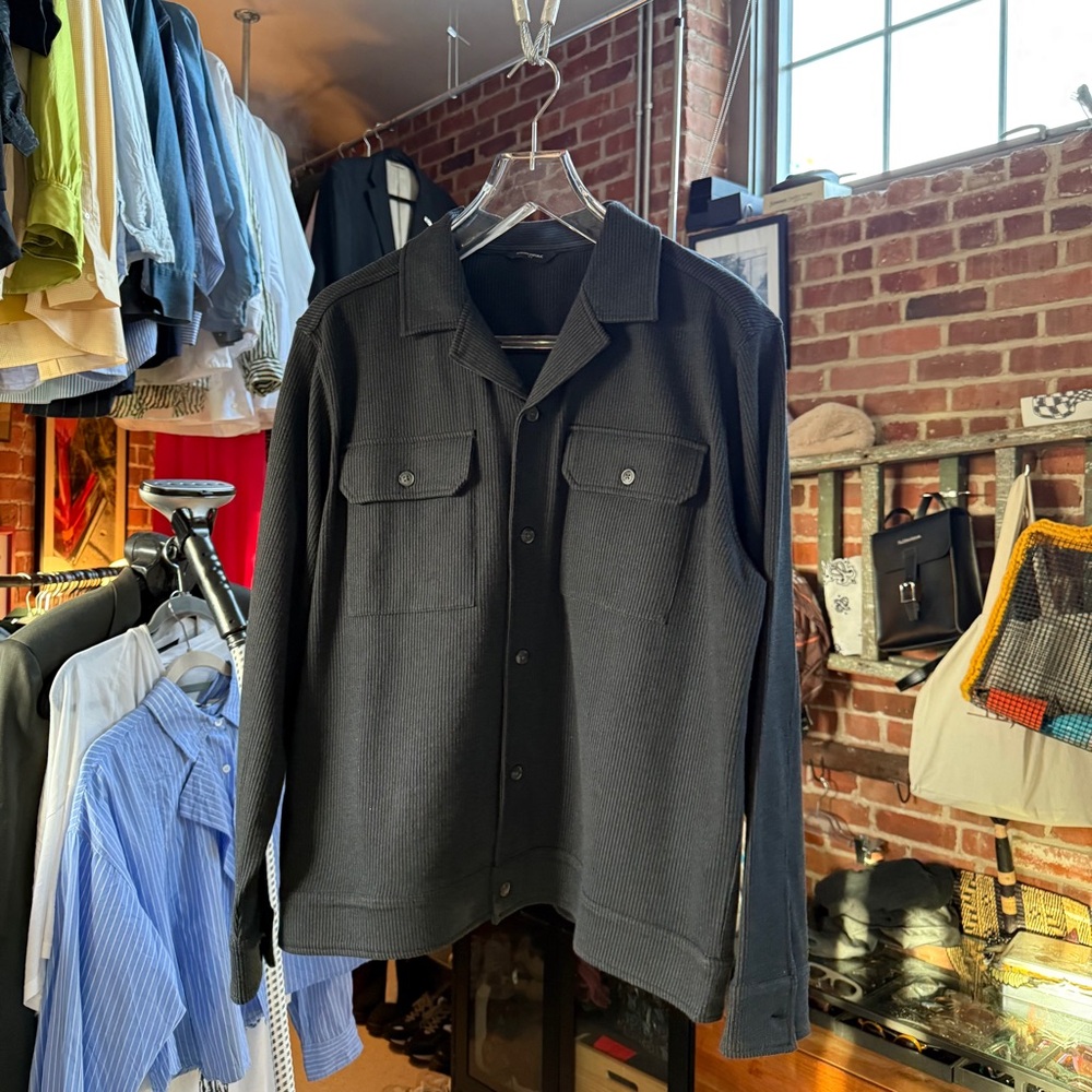 Banana Republic Black Shirt Jacket